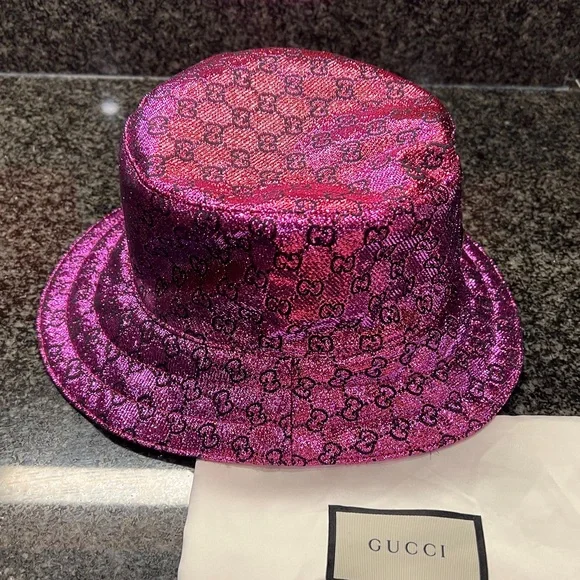 Gucci GG lamé jacquard reversible
bucket hat - Picture 3 of 8